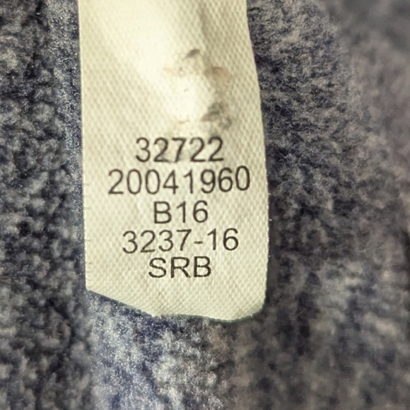 Duluth Women's Frost Lake Fleece Pullover Size Small Purple Blue - Picture 8 of 8